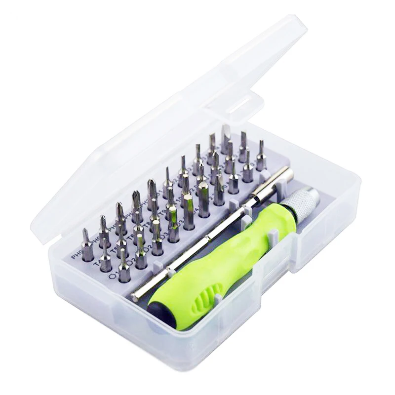 32 In 1 Multipurpose Repair Tools Kit For Phone Disassemble Electronic Precision Screwdriver Set For Mobile Phone Laptop Tablet