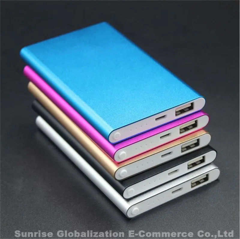 Slim Power Bank 5600mAh Portable Polymer Powerbank Mobile Li-Polymer Charger Backup External Battery Charger For All Moblie