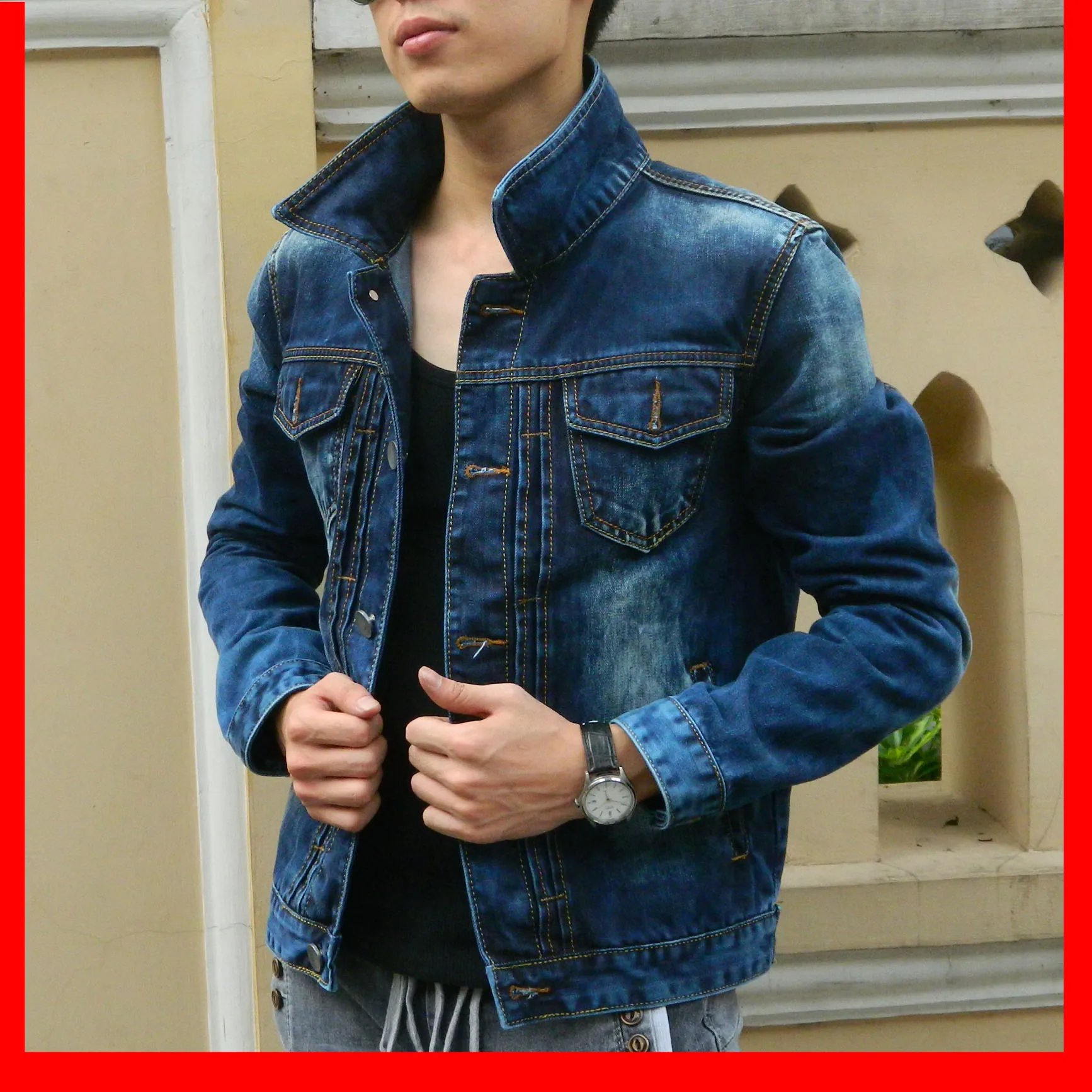 mens short bed jacket