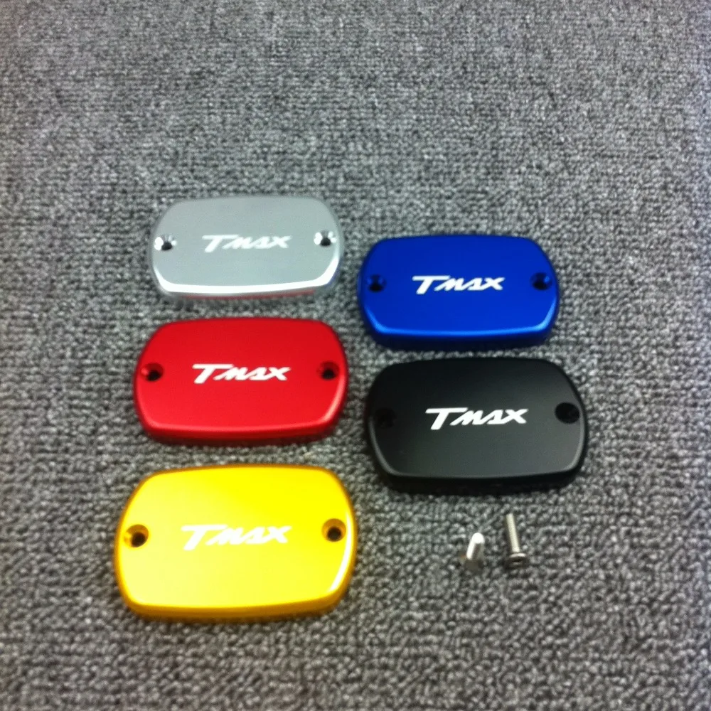 

5 color Color T-MAX 500 530 Motorbike FRONT BRAKE RESERVOIR FLUID COVER CAP Modified motorcycle accessories pump cover