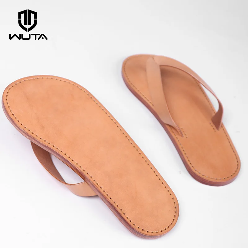 Kraft Paper Template for DIY Men Flops Unisex Slipper Leather Set Craft Pattern Model for Leather Craft Template