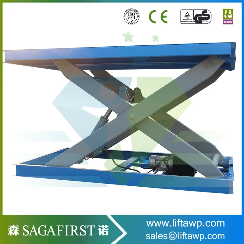 2ton High Quality Static Scissor Lift Platform for Pallet Lifting Cargo