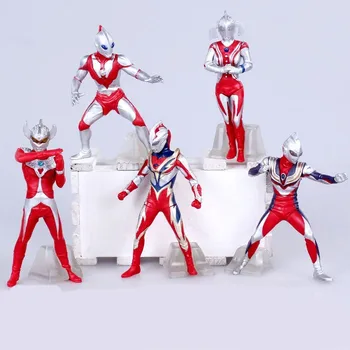 

Anime Tiga 8 Edition 5 pcs/set PVC Action Figure Collectible Model Toy 12cm