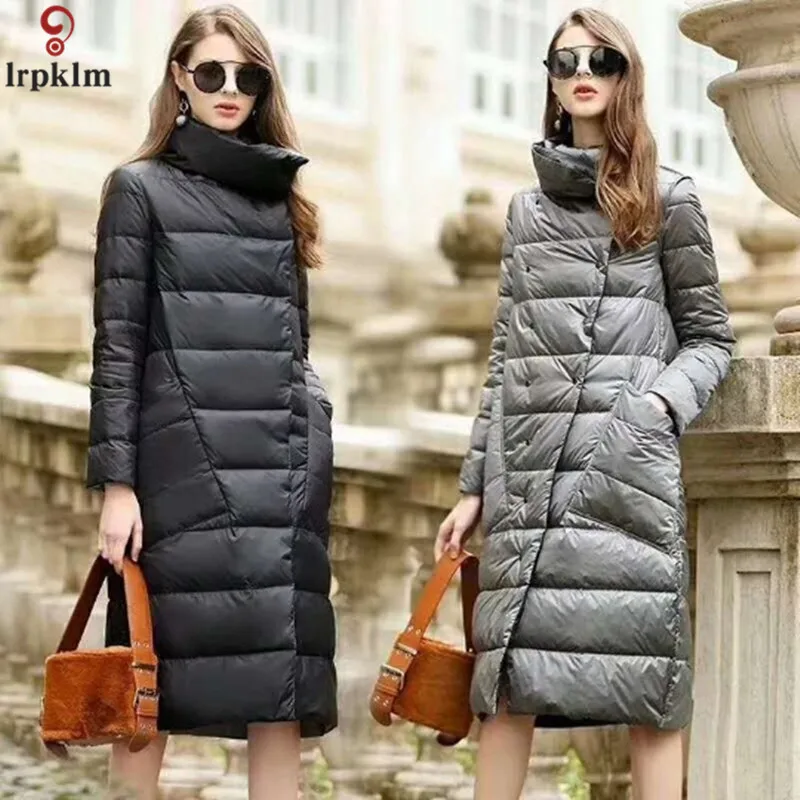 2018 Down Jacket Winter Female Coat Down Jacket New Clothing Brand Winter Clothing Fashionable Female Down jacket Thickening Parka Jacket Coat Female Rabbit Wool Outdoor Warm Coat (2)