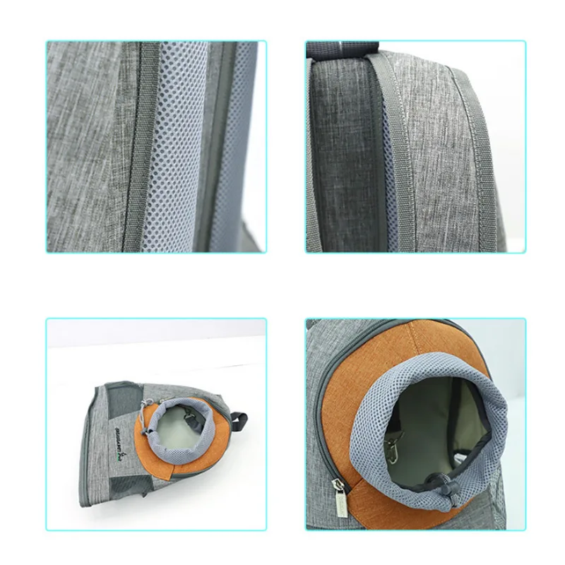 Экономичный рюкзак для переноски домашних животных, дышащая сумка для переноски котенка на открытом воздухе для котенка, щенка ds99