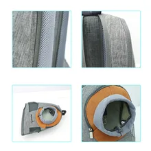 Экономичный рюкзак для переноски домашних животных, дышащая сумка для переноски котенка на открытом воздухе для котенка, щенка ds99