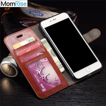 For Apple iPhone 8 Case Wallet Premium stand with photo Leather flip Cover X 6 6s 7 Plus Cases luxury Phone Bags
