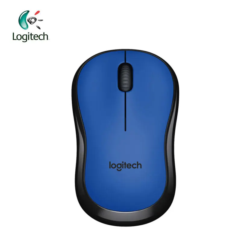 Беспроводная игровая мышь logitech M220 с поддержкой офисного тестирования, Высококачественная оптическая эргономичная игровая мышь для ПК для Mac OS/Window - Цвет: 2