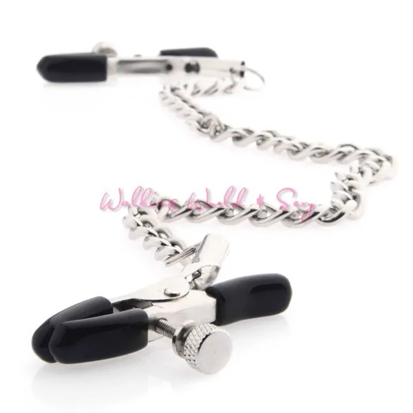 Fantasy Sex Products For Women Nipple Clamps Breast Clamps With Long Metal Chain Clips Nipples Stimulate Fetish Adult Sexy Toys (4)