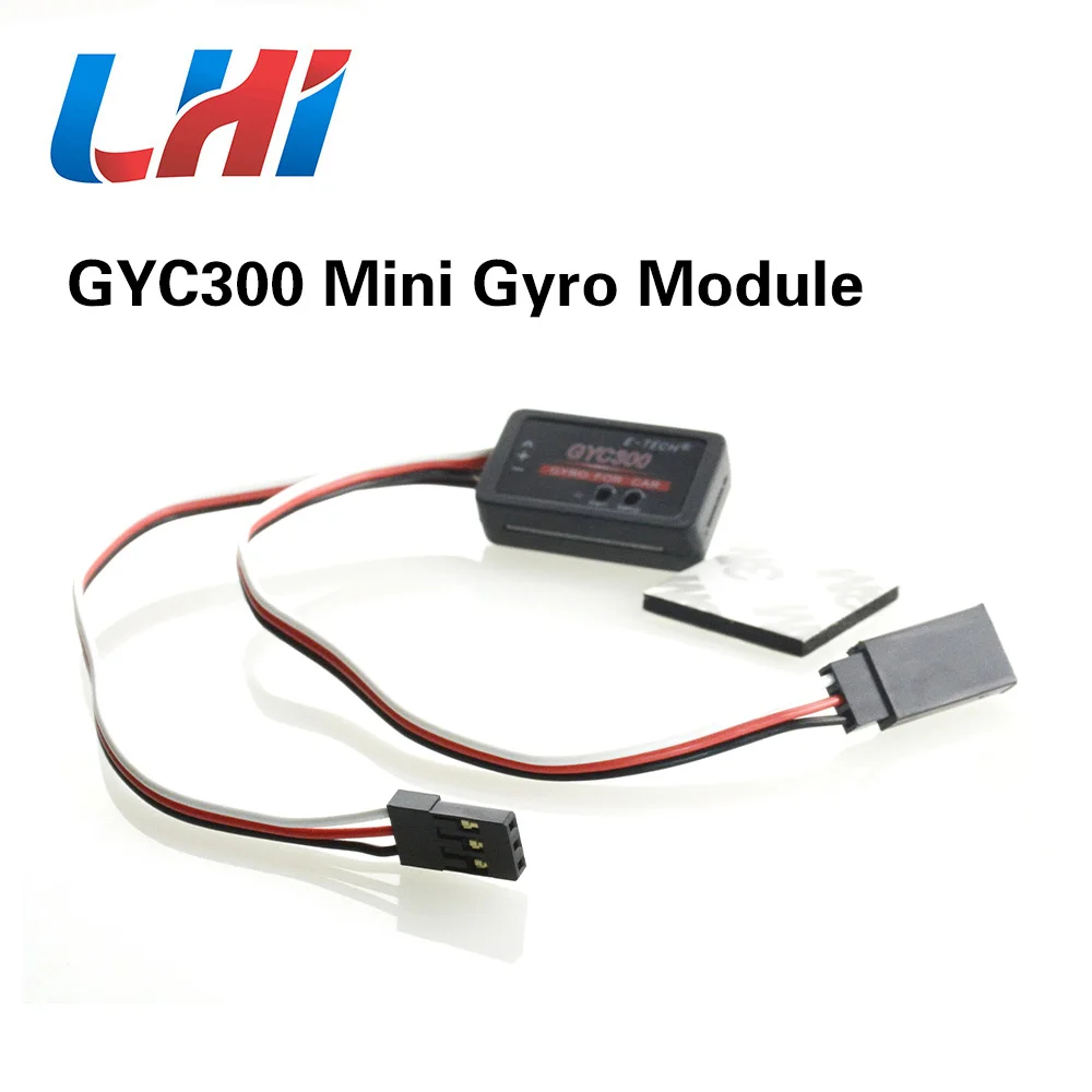 

GYC300 Mini Piezoelectric Gyro Module servo of Advanced Ultra-compact for RC drone frame or Car Accessories