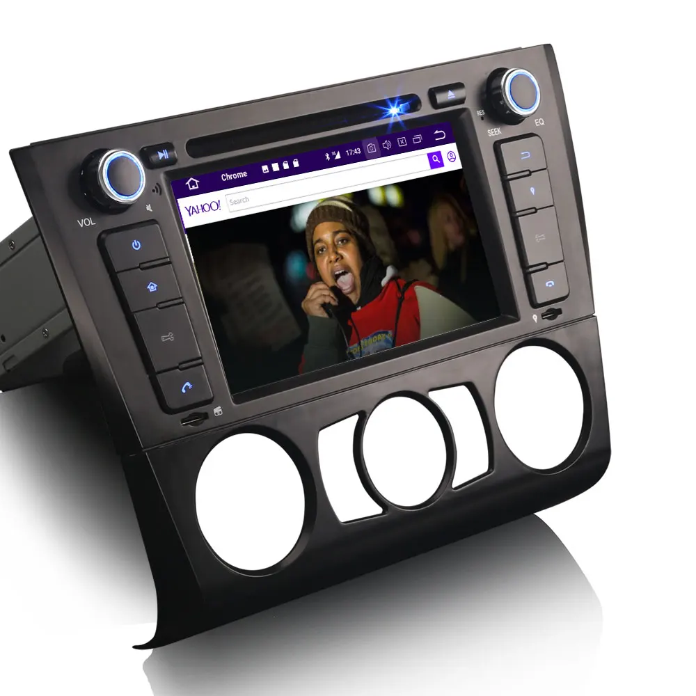 Clearance 7" Android 9.0 OS Car DVD Multimedia GPS Radio for BMW E81 2007-2012 & E82 2007-2013 & E88 2007-2014 with Split Screen Support 5