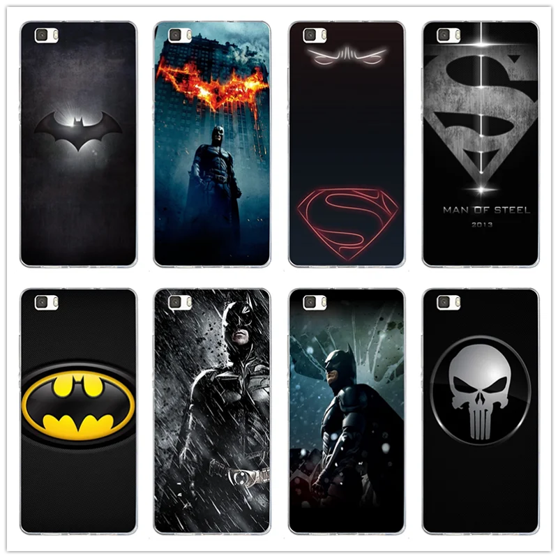 

For Huawei P8 P9 P10 P20 Lite Mate 10 Pro Y5 Y6 II Y7 Honor 6X 7X 9 Lite Shell Soft TPU Cases Marvel Super Hero Batman Punisher