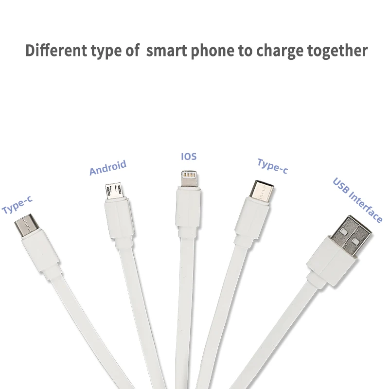 

3 in 1 USB Cable 4.0A Quick Charge fit for different type of cellphone