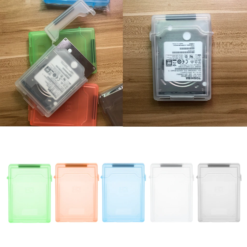 

2.5 inch IDE SATA HDD Hard Disk Drive Protection Storage Box Protective Cover