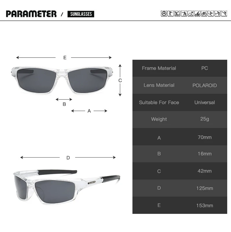 DUBERY, модные поляризационные солнцезащитные очки для мужчин, фирменный дизайн, спортивные солнцезащитные очки для мужчин, защитные очки для рыбалки, UV400 Oculos BC402