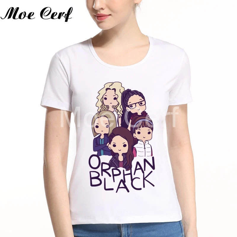 

Orphan Black T-shirt Womnen Create Your Own T Shirt Design Orphan Black Tv T Shirt 2018 hipster summer brand women tops L5-139