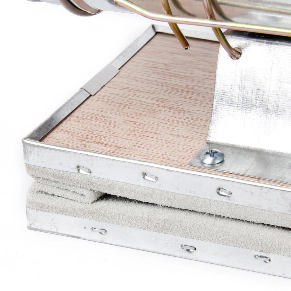 10.6' Bee Hive Smoker Stainless Steel & Leather Heat Shield Beekeeping Equip Beekeeping Tools