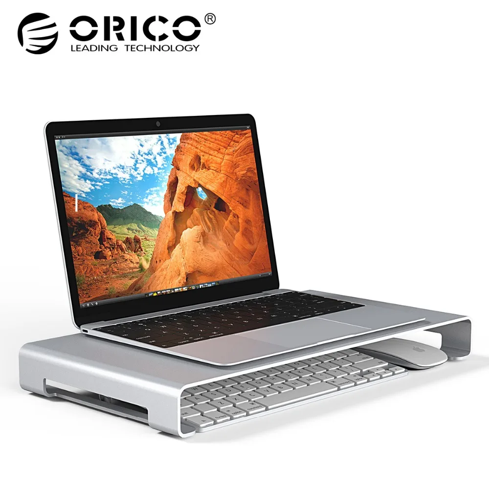 

ORICO Aluminum Laptop Stand Desk Dock Holder Bracket for Apple iMac/Tablet/ MacBook Pro/PC/Notebook Base Portable Computer Stand