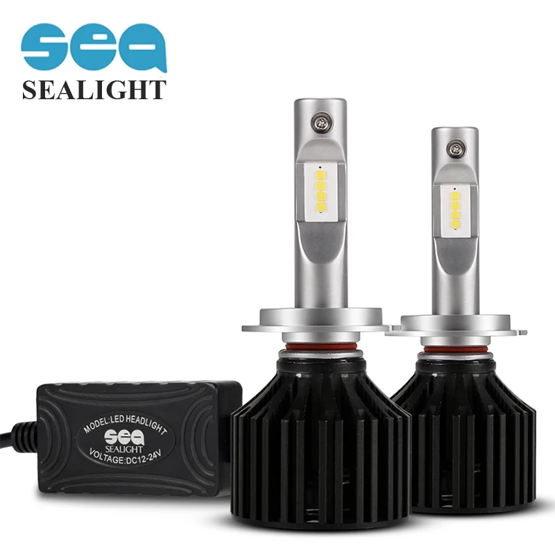SEALIGHT автомобильный Стайлинг 60 Вт 12000LM H7 светодиодный комплект автомобильных фар