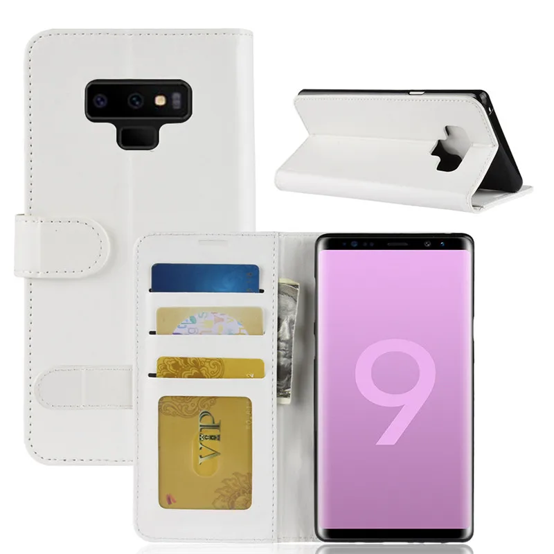 Для samsung Galaxy Note 9 чехол 6 4 дюймов подставка PU кожаный для чехлы раскладушки