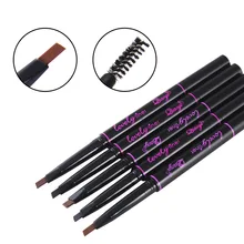 Оптом N.U карандаш для бровей с щеткой для бровей водонепроницаемый анти-пота автоматический карандаш для бровей аппликатор для косметики