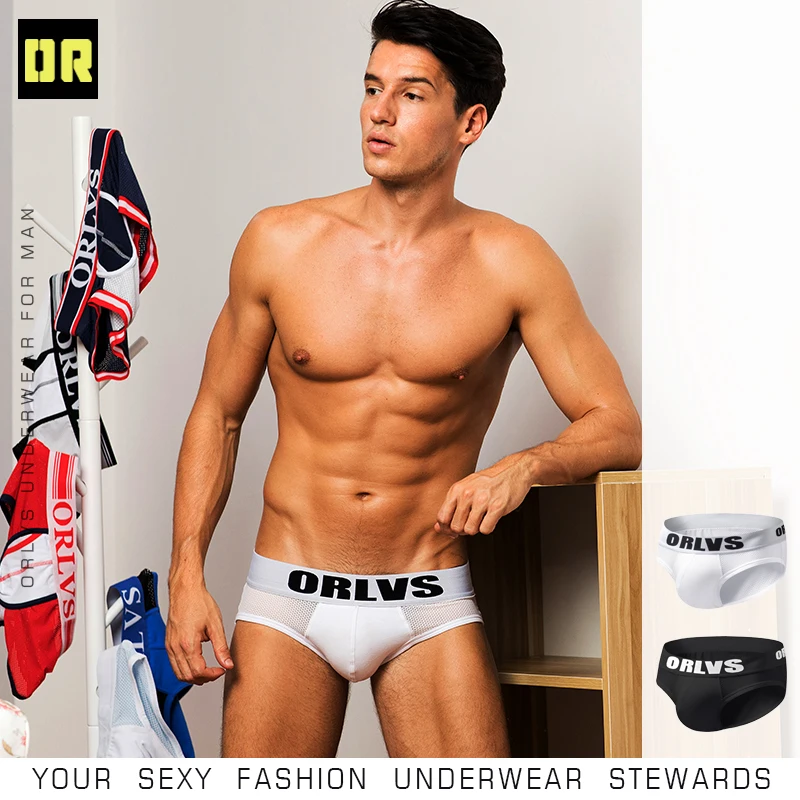 

CMENIN Mesh Men Underwear Briefs Sexy Gay Mens Brief Men Cotton Pouch Underwear Panties Bikini Cuecas OR589