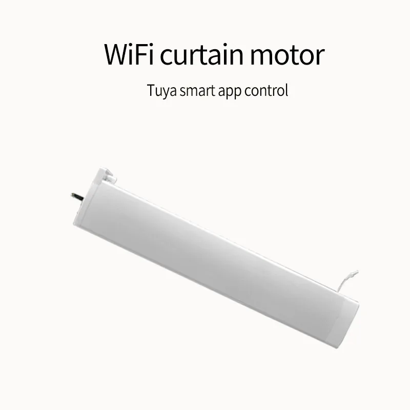 Comprar Motor de cortina eléctrica WIFI, aplicación inteligente Tuya Control remoto vioce control a través de alexa echo y Google home para smart home