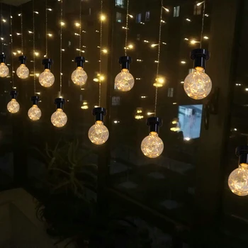 

Retro unique spherical design G80 LED bulbs E27 110-240V festive string lights atmosphere
