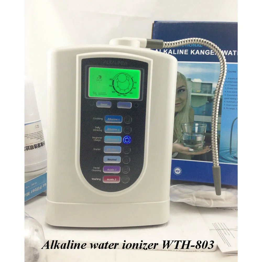 

Home Use Alkaline Water Ionizer with 3 plates WTH-803