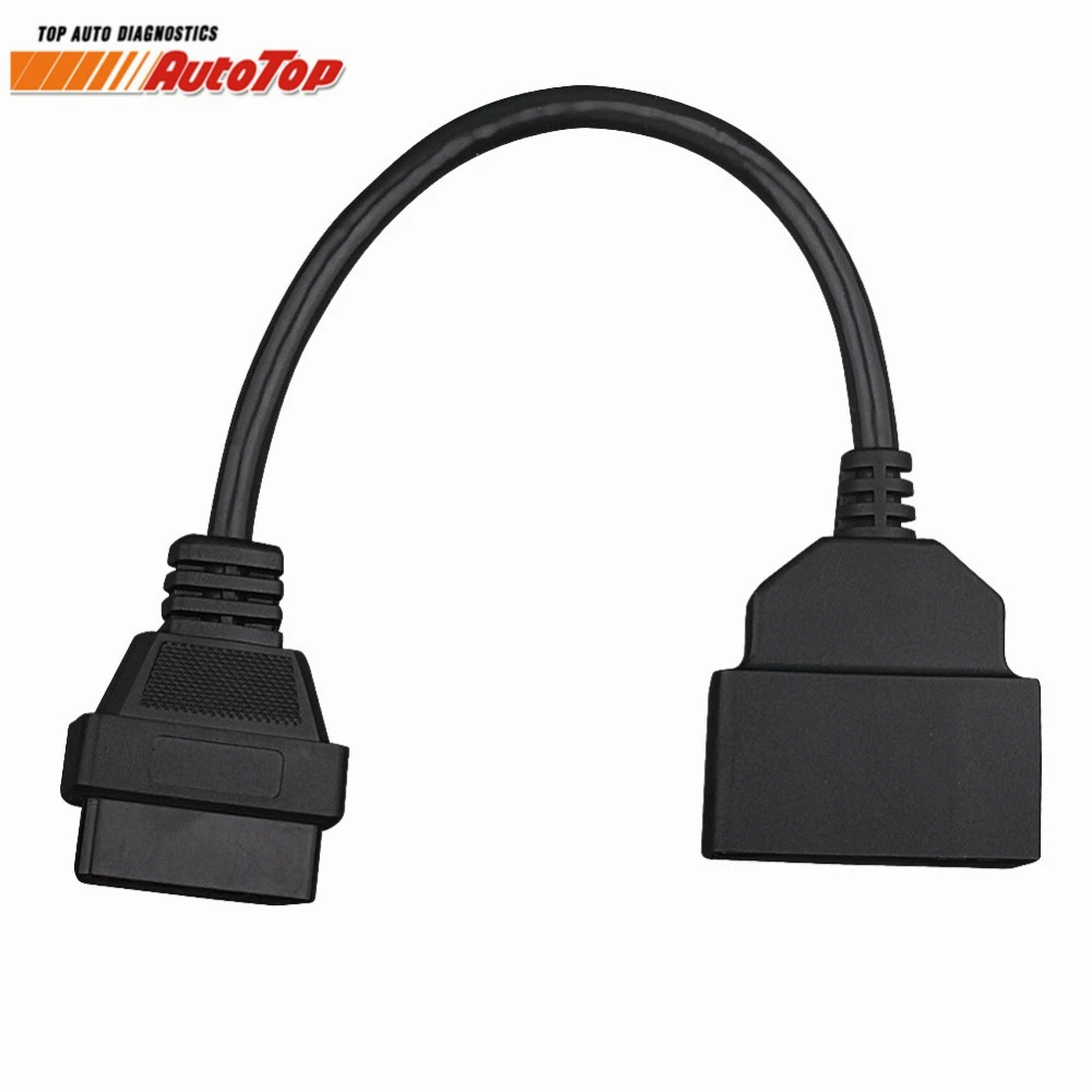 5 шт./лот OBD2 Соединительный кабель для Toyota 22pin OBD1 до ODB2 16 контактный гнездовой