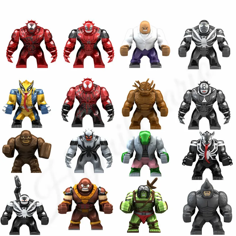 

Marvel Avengers Infinity War Super HeroesVenompool Toxin Agent Venom Model Building Blocks Figures Toys Compatible with Lego