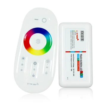 

2.4Ghz RF LED RGB touch controller,DC12-24V input;support wifi controller;
