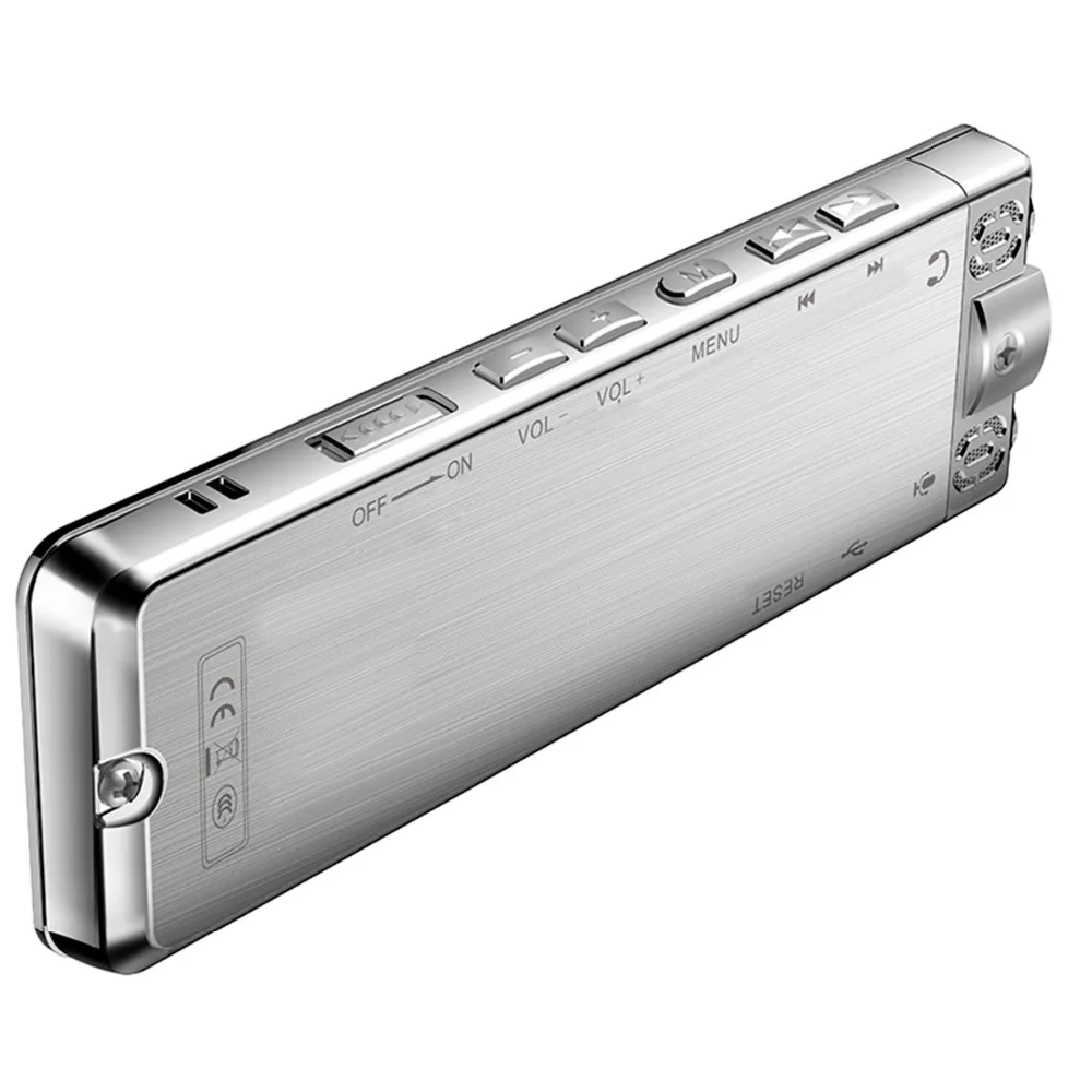 Noyazu F2 16GB Мини Профессиональный цифровой Аудио Диктофон с активированным голосом