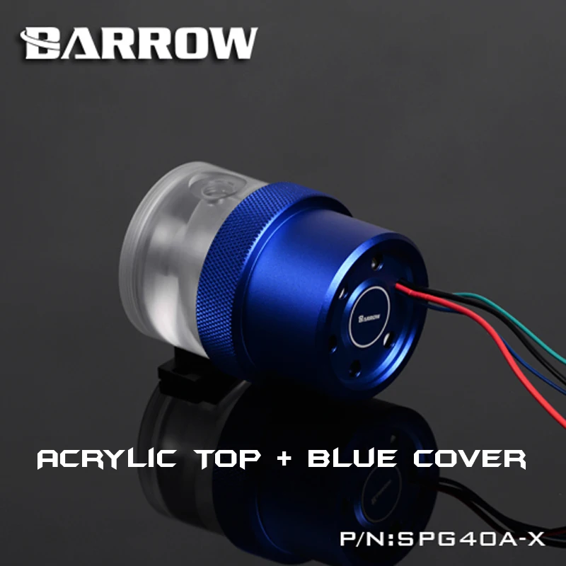 Barrow SPG40A-X, 18W PWM Combination Pumps, With Reservoirs, Pump-Reservoir Combination, 90/130/210mm Reservoir Component
