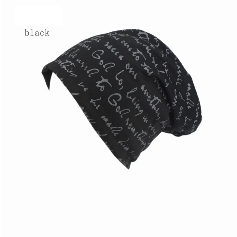 

Warm Winter Casual Cotton Knit Hat Men Baggy Beanie Hat Crochet Outdoor Ski Cap Street Dance pompom bobble hat Hip hop caps