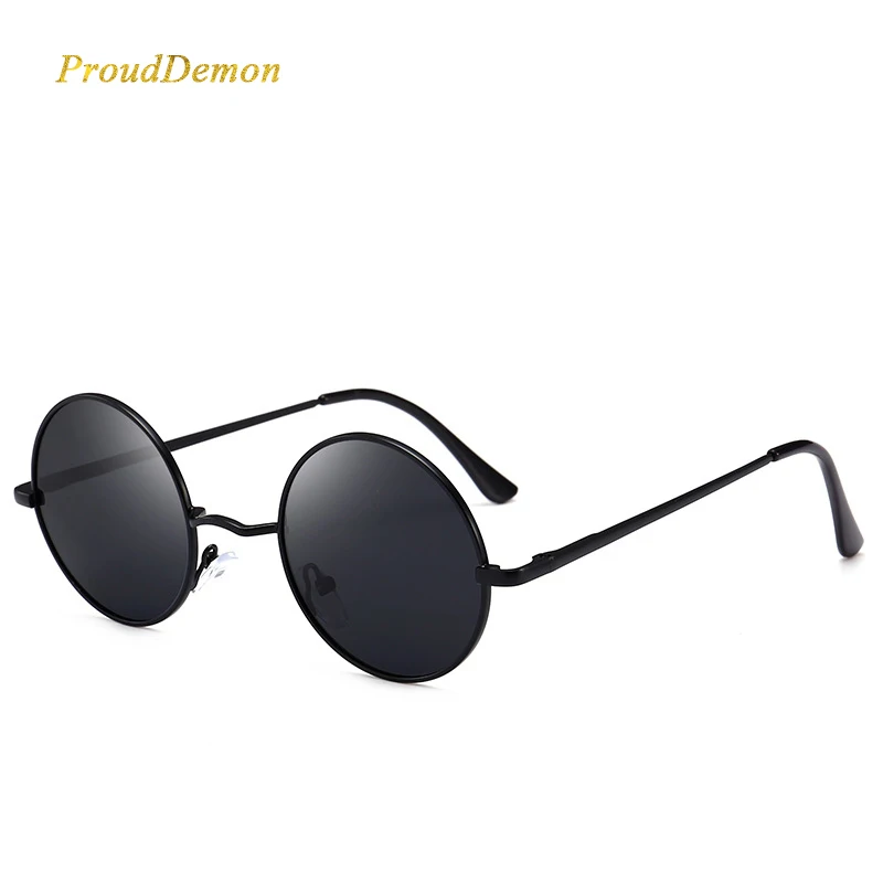 Ray брендовые дизайнерские классические Поляризованные Круглые Солнцезащитные очки для вождения, мужские ретро очки John Lennon, женские металлические весенние очки