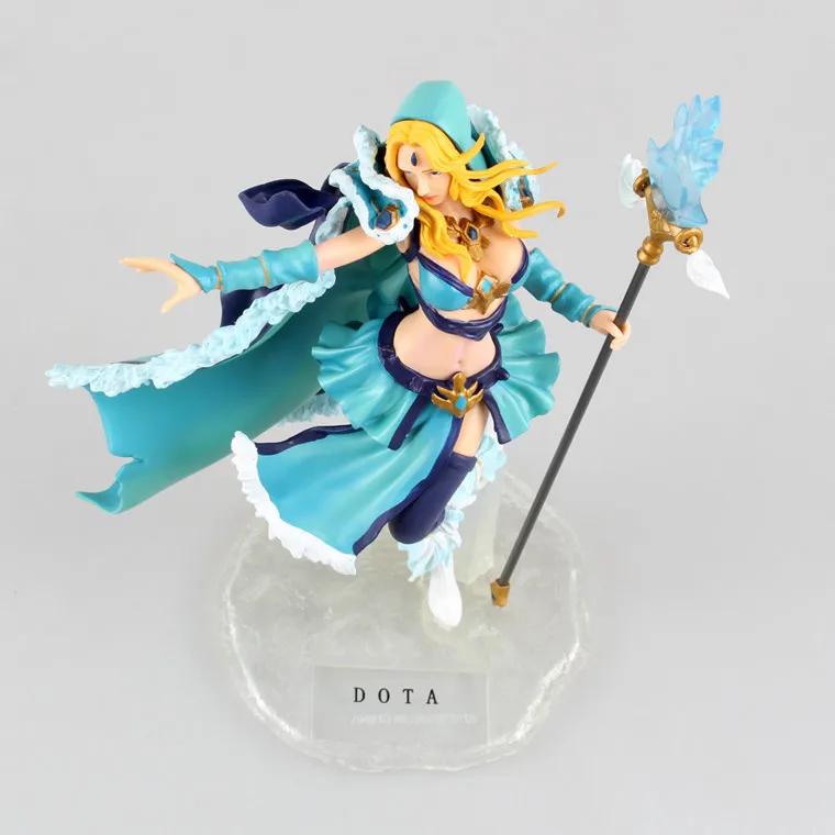  22cm Amazing Dota 2 Game Crystal Maiden Character Butcher PVC Action Figures Collection dota2 Toys