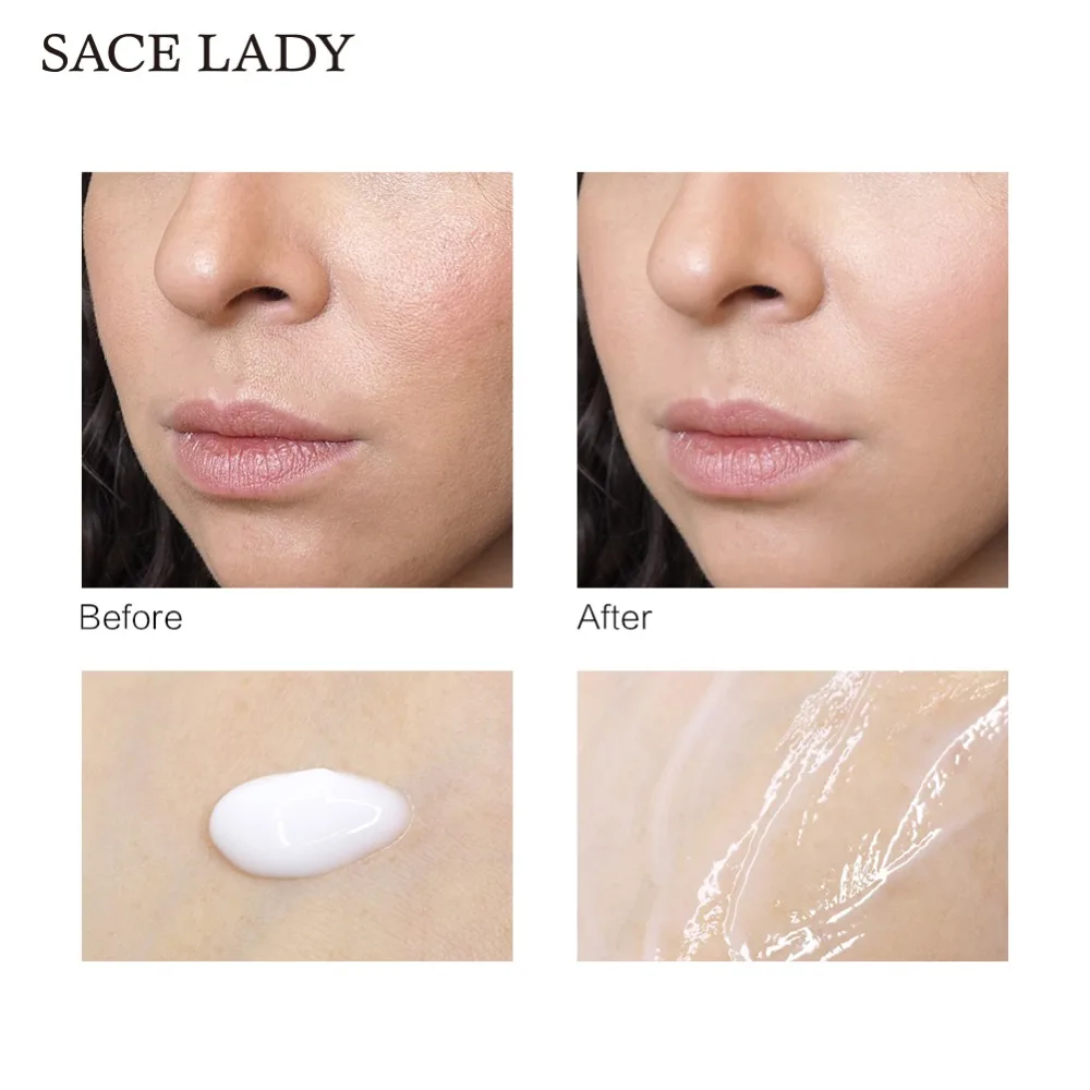 SACE LADY, профессиональный набор для макияжа, матовая основа, Праймер, основа, макияж, набор, контроль над маслом, поры, жидкий крем, брендовый косметический спонж