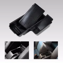 DWCX автомобильный Стайлинг Высокое качество ABS пластик бардачок авто подлокотник вторичный ящик для хранения для VW Golf MK6 2009 2010 2011 2012 2013