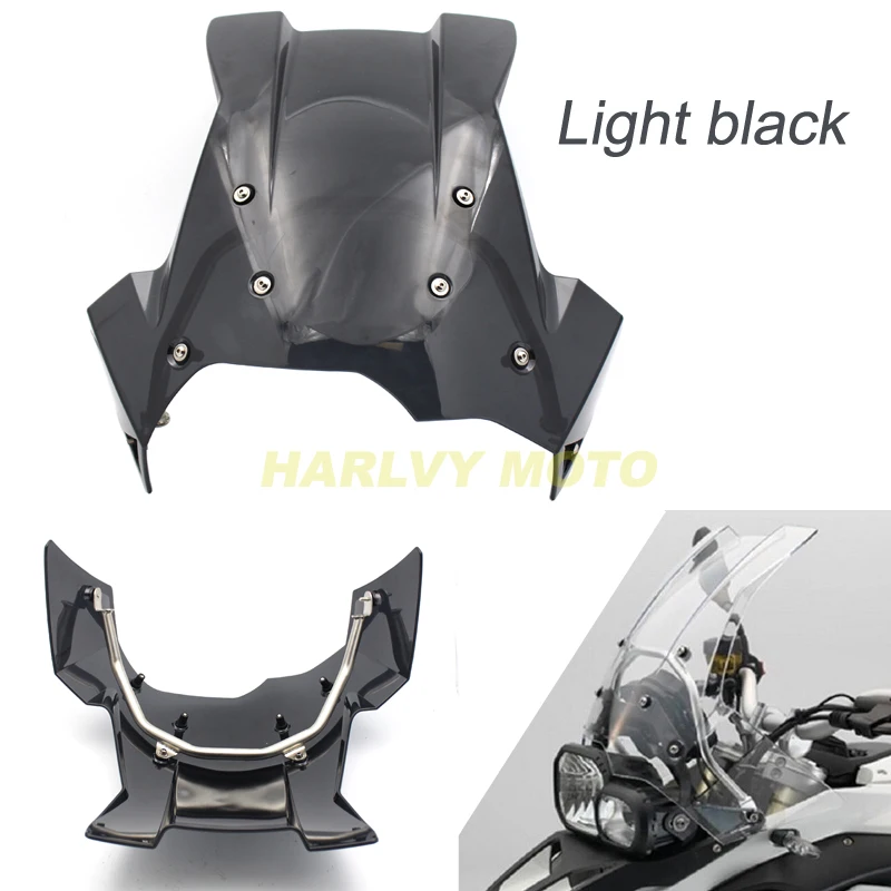 

F650GS F800GS Motorcycle Modification Windshield WindScreen w/ Mounting Support Bracket Kit for BMW F650/800 GS 2008 - 2017