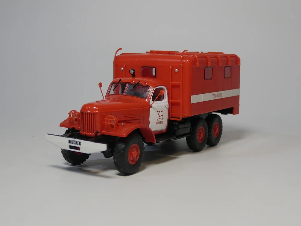 DeAGOSTINI 1:43 AP2 (157 K) 121 UUSR пожарный грузовик отлитый под давлением модель| |