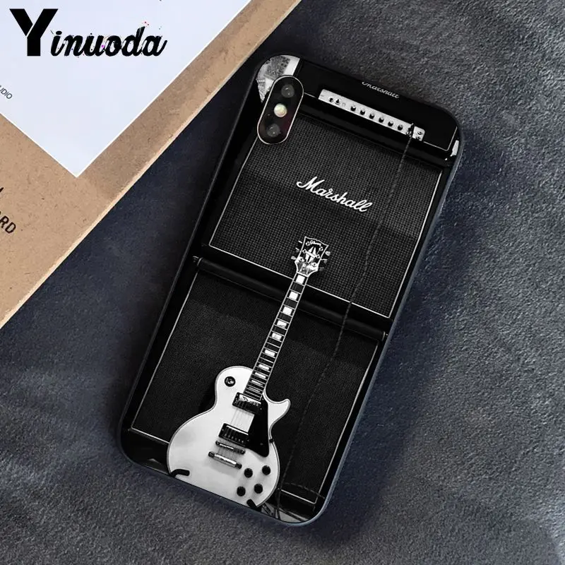 Yinuoda гитара amp marshall Новинка чехол для телефона Fundas чехол для iPhone 8 7 6 6S 6Plus 5 5S SE XR X XS MAX Coque Shell