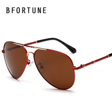 BFORTUNE Piloto Gafas de Sol Hombres Diseñador de la Marca Classic Gafas de Sol Polarizadas de La Vendimia Retro UV400 Gafas de Sol Gafas Masculino