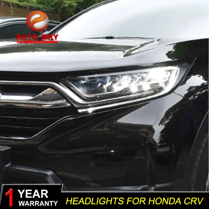 Car Styling Head Lamp case for Honda CRV Headlights CR V 2017 2018 LED