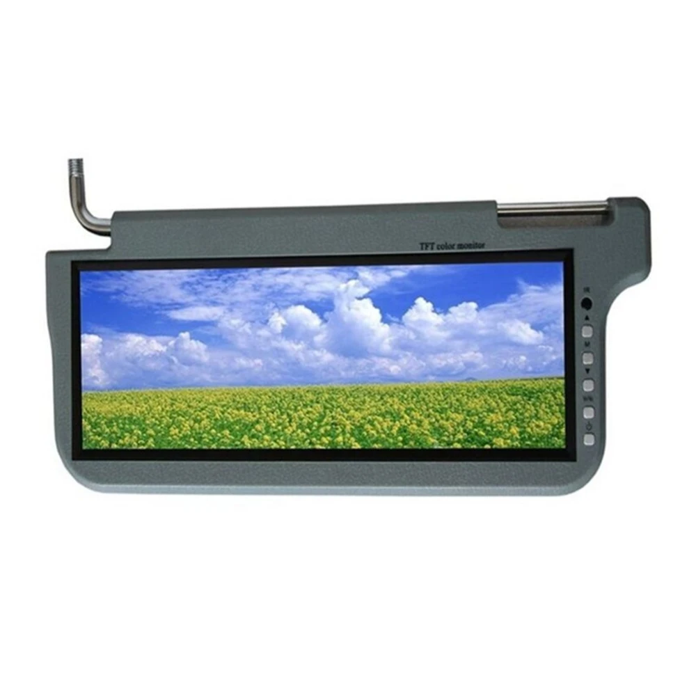 Left Side 12.2" Car Sun Visor Monitor with 2 Channel Video Input LCD