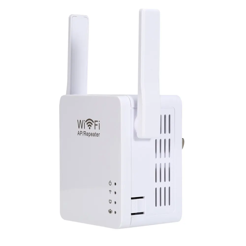 Mini Wifi Network Security 300Mbps WiFi Repeater Network Router Expander Range Wireless Signal Booster With USB Charging Port