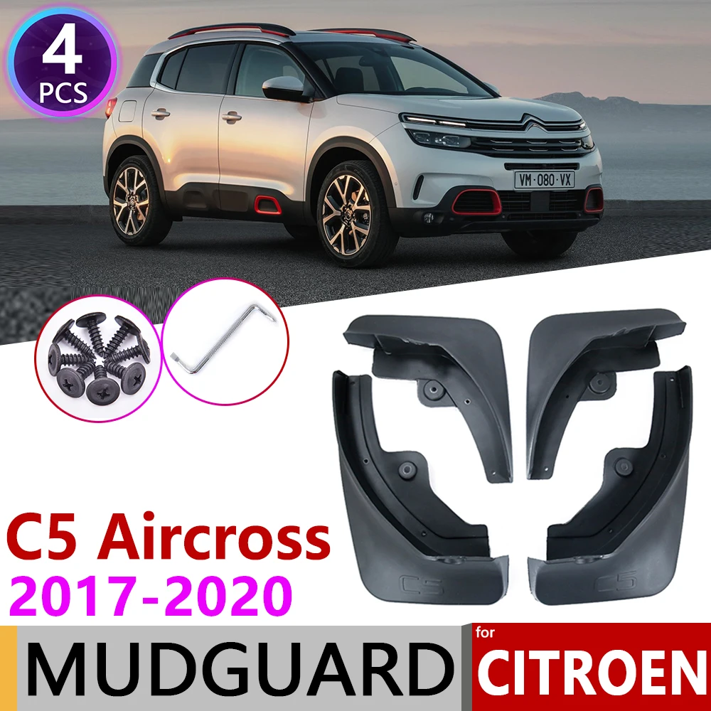 

for Citroen C5 Aircross 2017 2018 2019 2020 Mudguard Car Fender Fenders Splash Flap Flaps Mud Guard Guards Mudflap Accessories