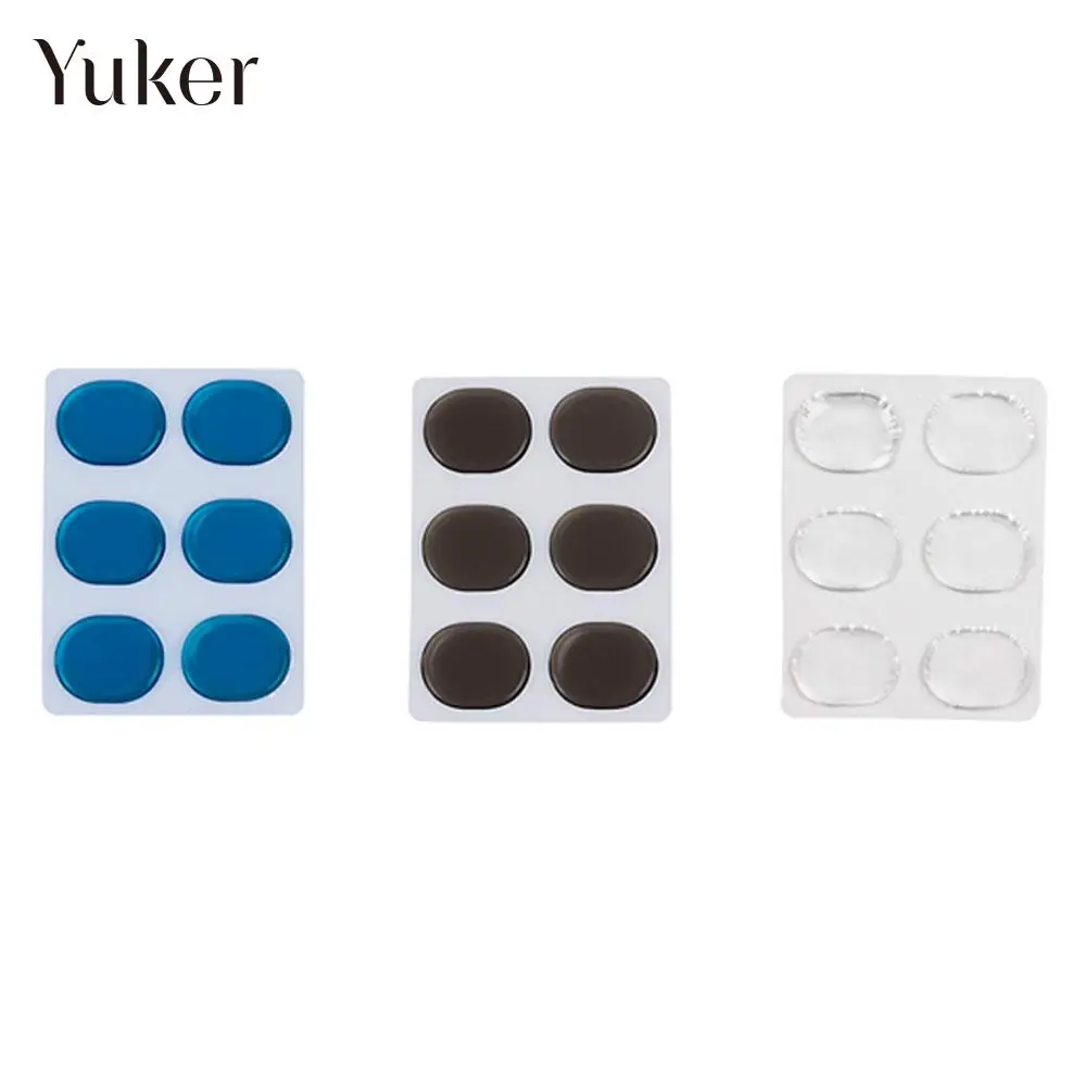 

Upscale Drum Silence Pad Small Drum Silencer Gadget Gift Reusable Drum Mute Stick Silicone Music 6pcs