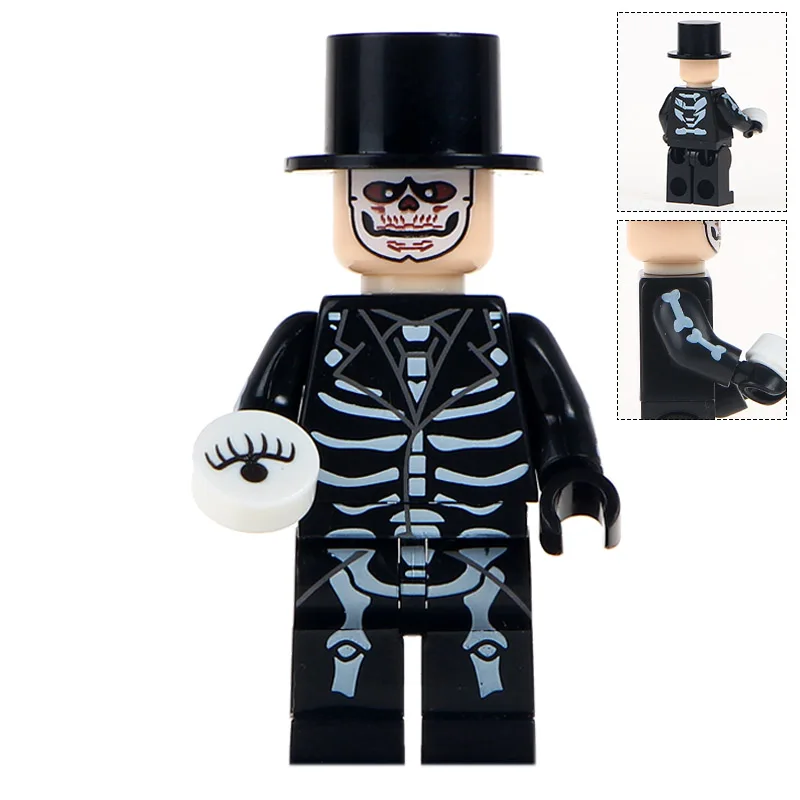 

Single Sale WM8008 James Bond Spectre 007 Day of the Dead Mask Movie Action Figure Collection Building Blocks Children Gift Toys