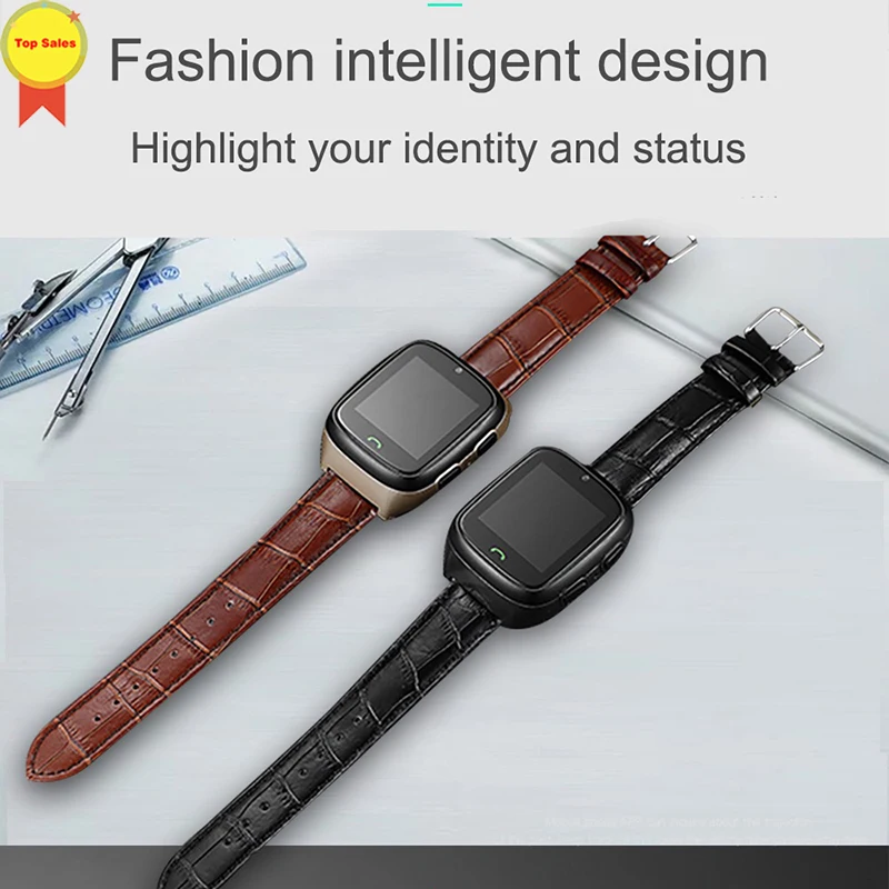  Smart Kids old Watch SOS emergency Call GPS Location Finder Tracker for Elder Remote heart rate Mon
